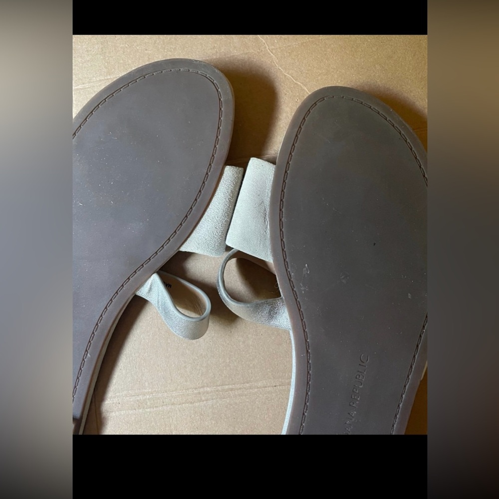 Banana Republic Slide Sandals Minimalist Design size 9 1/2M - Picture 5 of 12